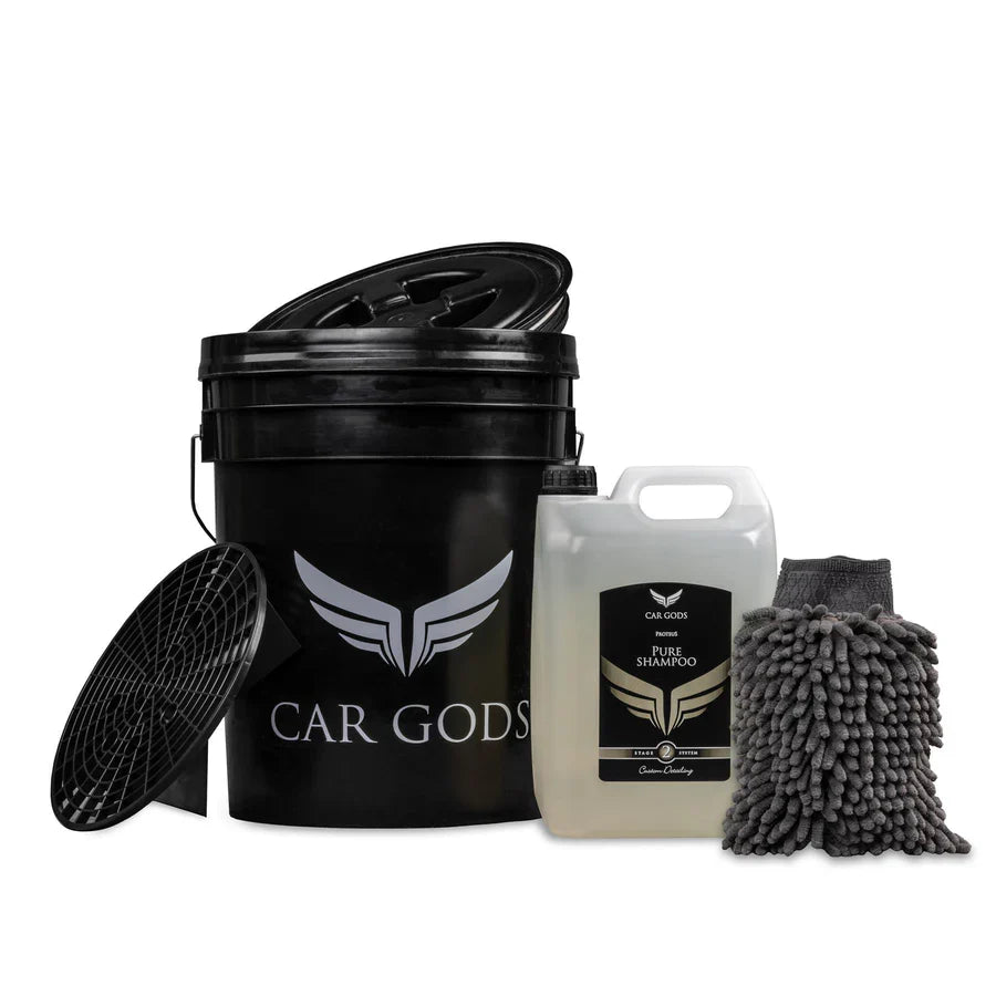 Car Gods Bucket & Shampoo Contact Wash Bundle