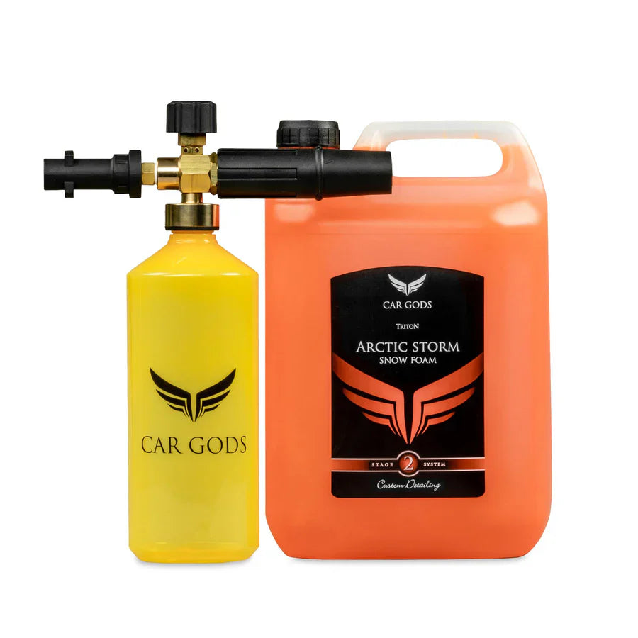 Car Gods Snow Foam 5L And Cannon Bundle